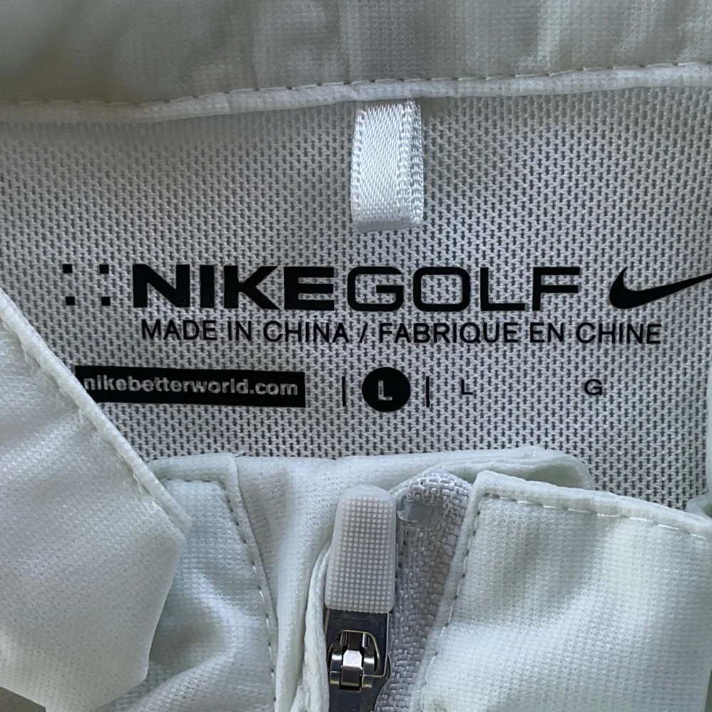 Nike Golf Hyper Adapt ½ Zip Windbreaker Clear Dark Grey Men’s Large 585773-046